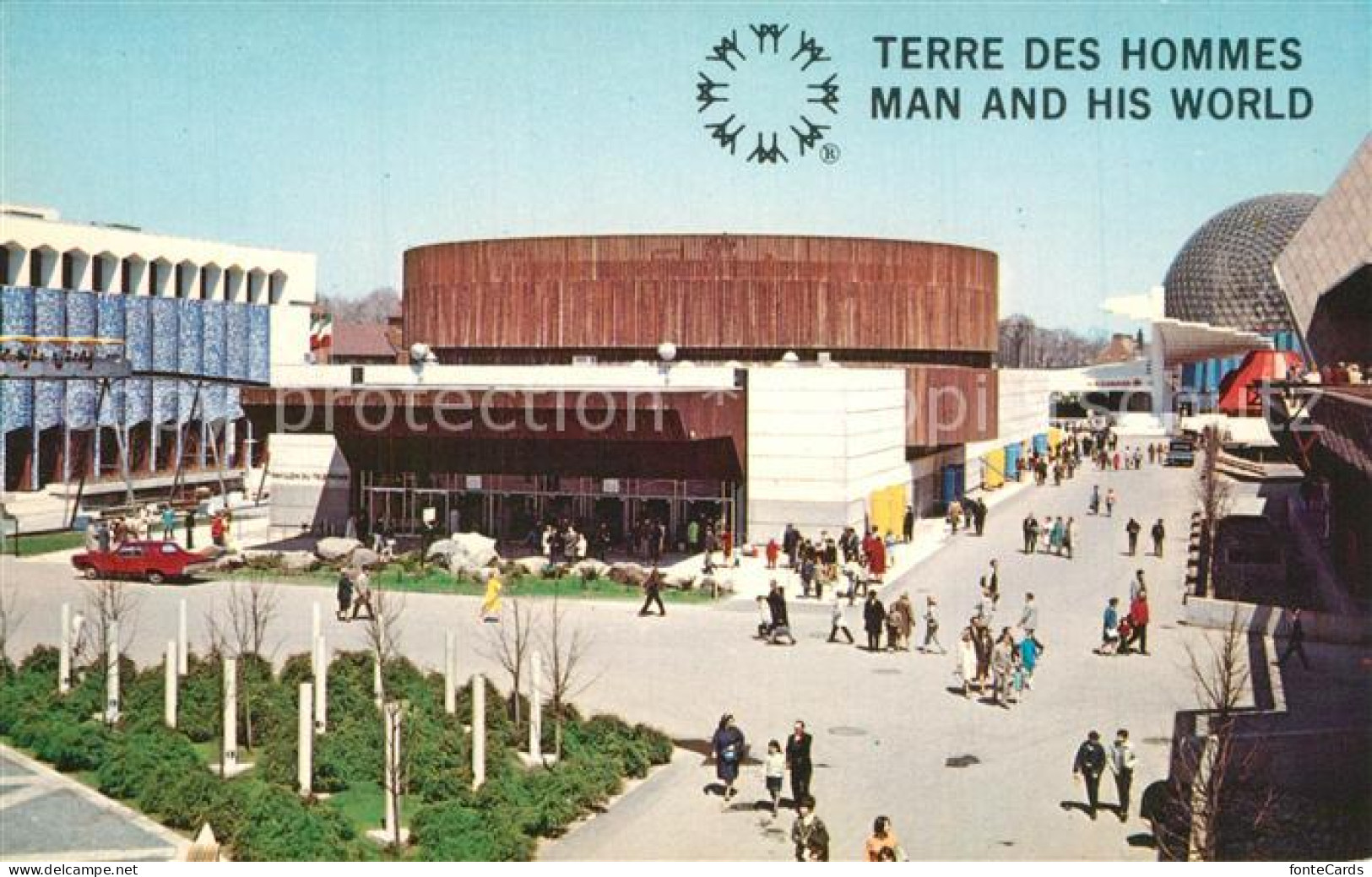 73588889 Montreal Quebec Terre Des Hommes Man And His World Pavilion Canada 67 M - Non Classés