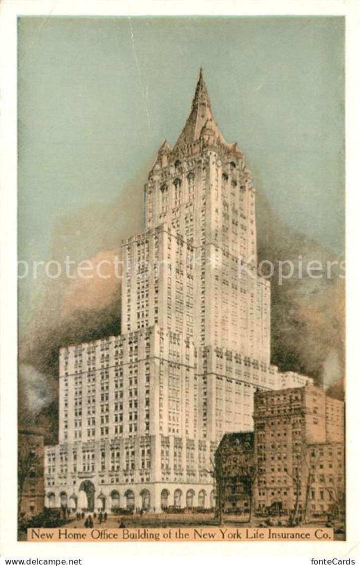 73588858 New_York_City New Home Office Building Of The New York Life Insurance C - Andere & Zonder Classificatie