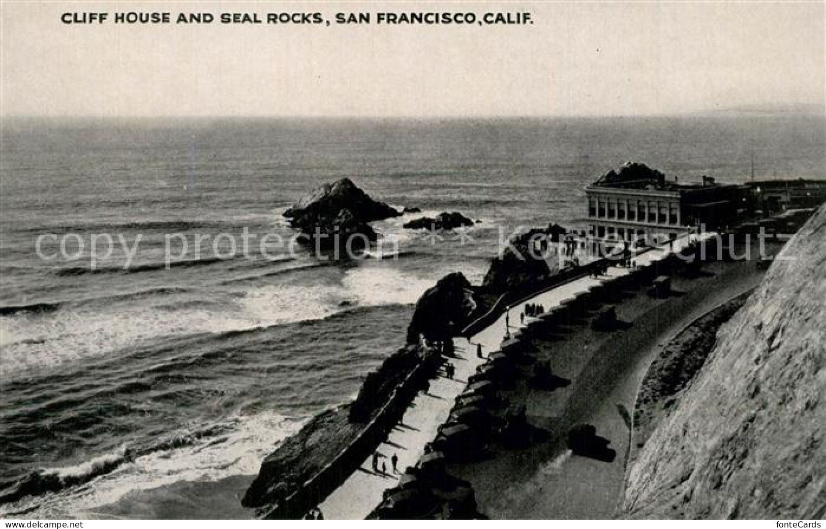 73588848 San_Francisco_California Cliff House And Seal Rocks - Andere & Zonder Classificatie