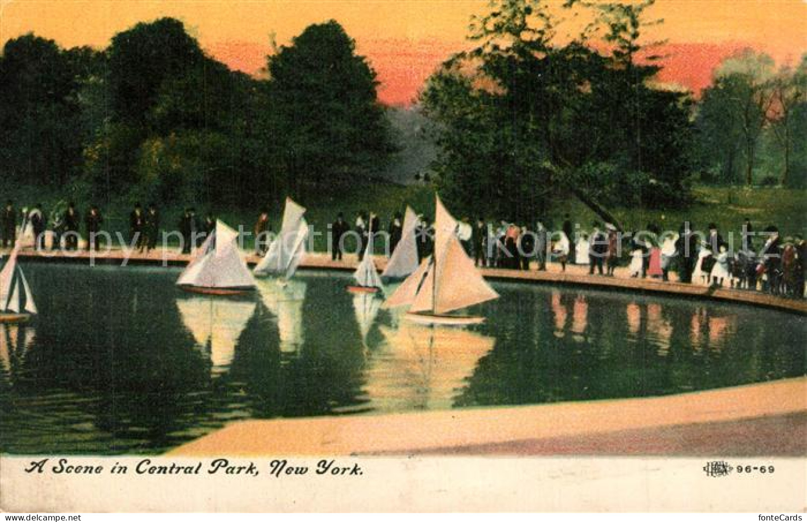 73588838 New_York_City Scene In Central Park - Altri & Non Classificati