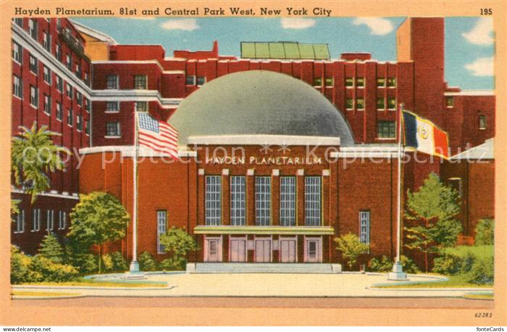 73588808 New_York_City Hayden Planetarium Illustration - Sonstige & Ohne Zuordnung