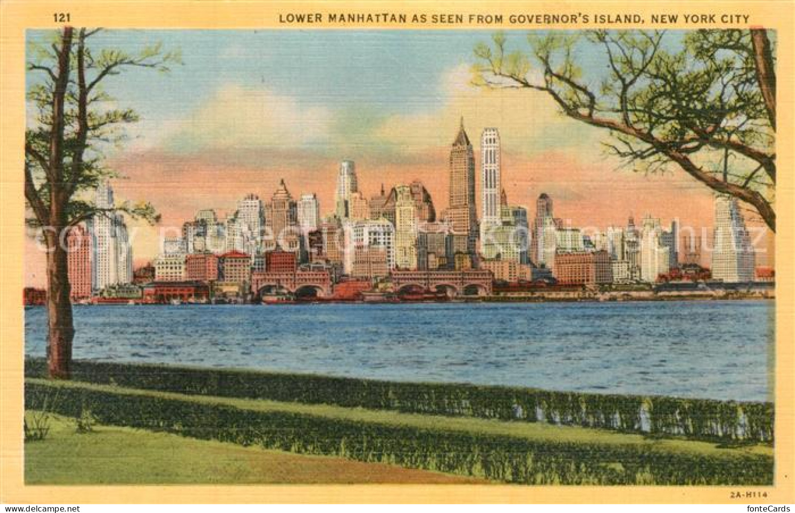 73588795 New_Orleans_Louisiana Lower Manhattan As Seen From Governor's Island Li - Altri & Non Classificati