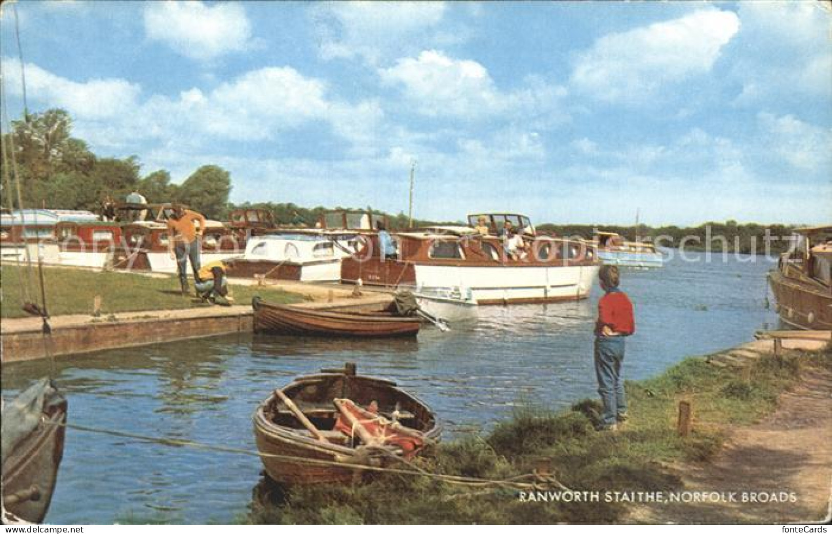 72179582 Norfolk Norwich Ranworth Staithe Norfolk Broads Norfolk Norwich - Sonstige & Ohne Zuordnung