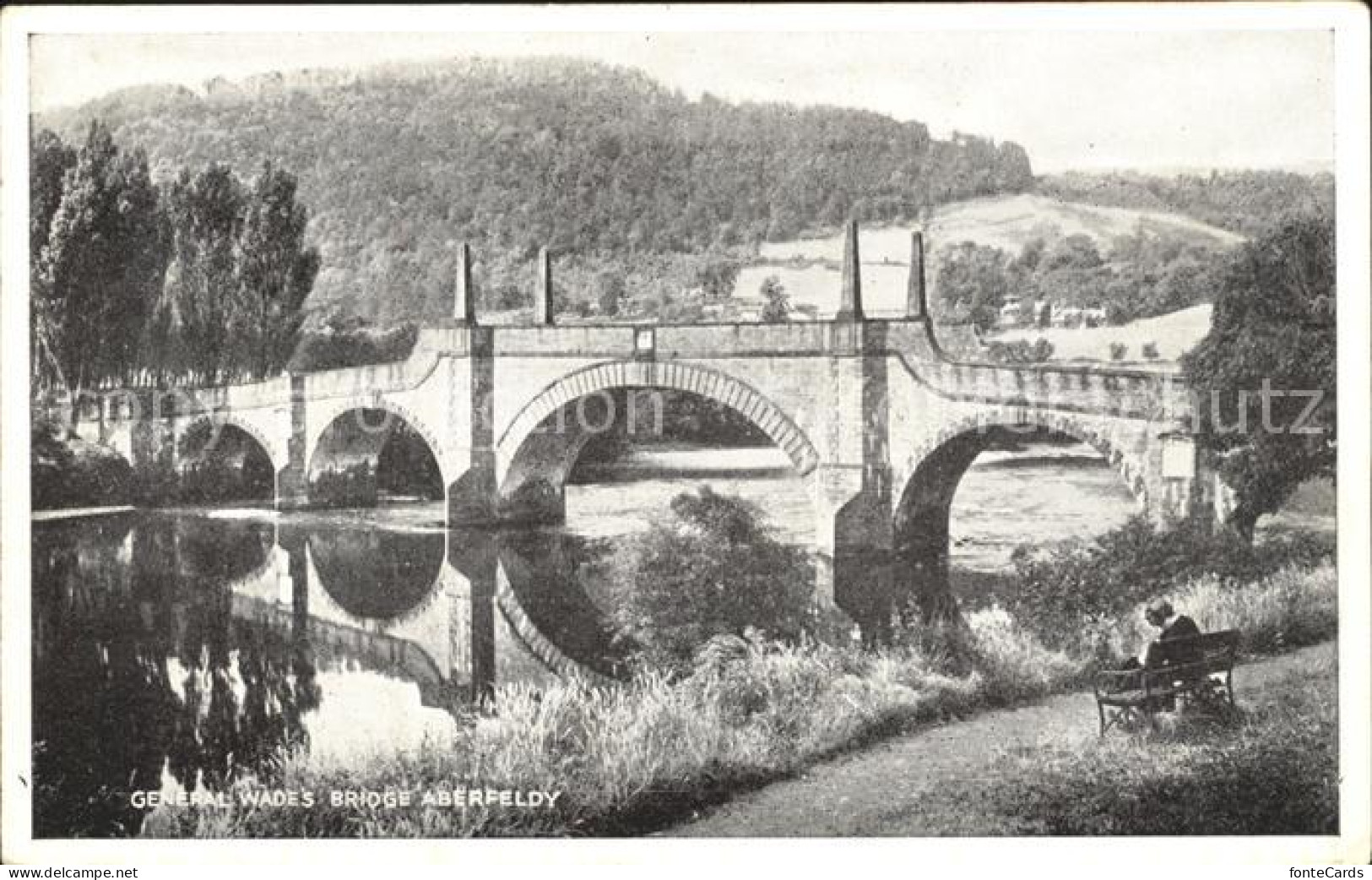 72179549 Perthshire Schottland General Wades Bridge Aberfeldy Perthshire Schottl - Sonstige & Ohne Zuordnung