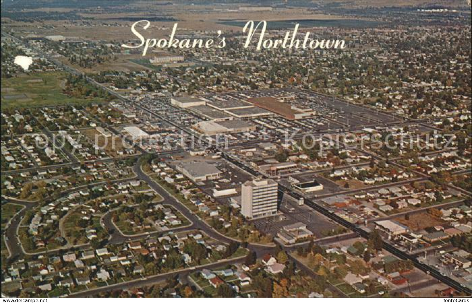 72167575 Spokane_Washington Spokanes Northtown Air View - Andere & Zonder Classificatie