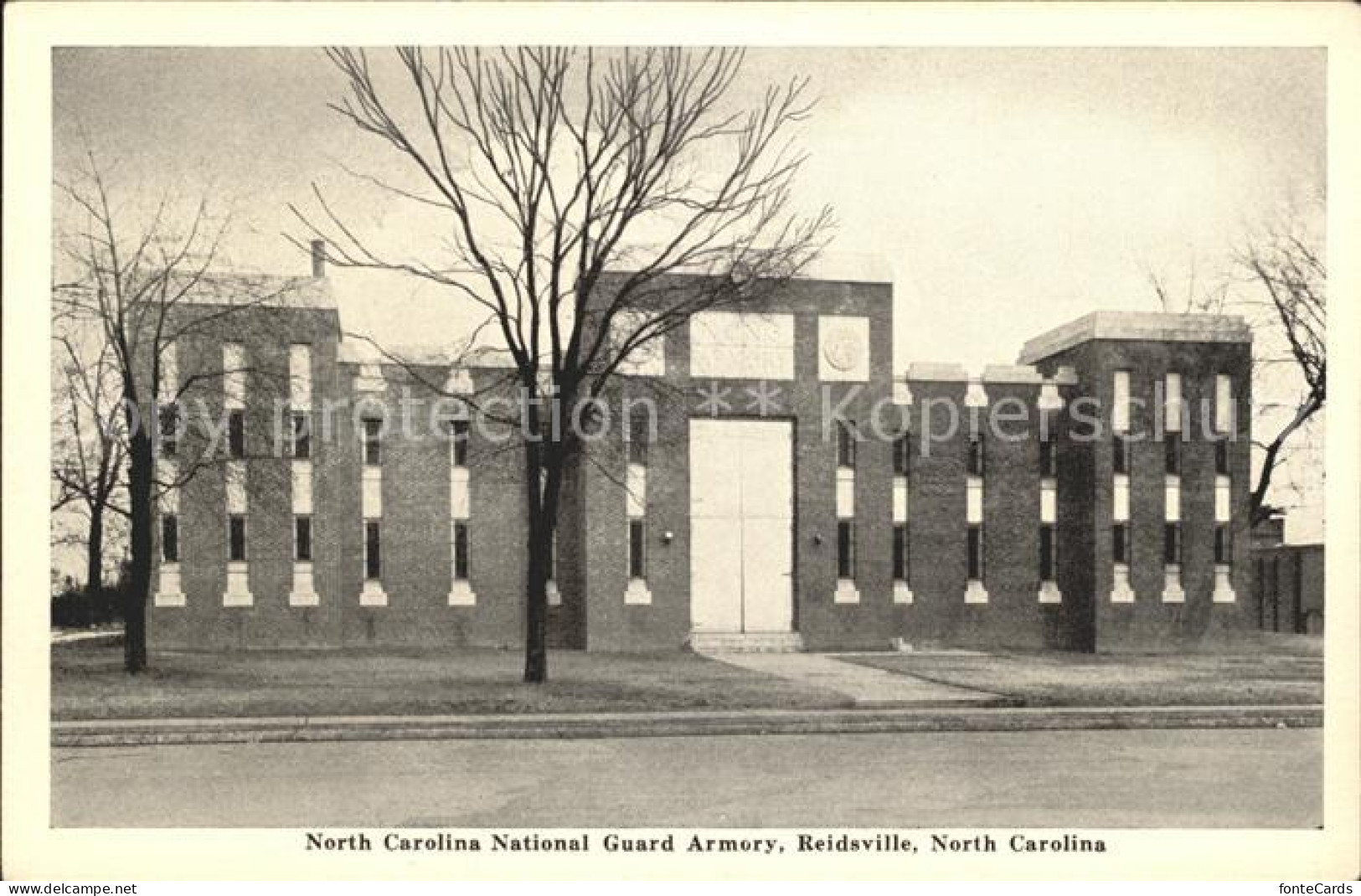 72167495 Reidsville_North_Carolina National Guard Armory - Andere & Zonder Classificatie