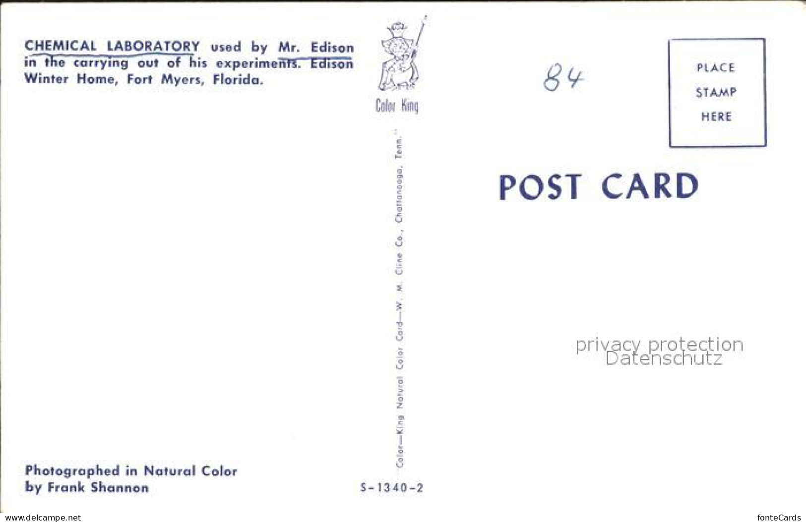 72167259 Fort_Myers Chemical Laboratory By Mr Edison - Other & Unclassified
