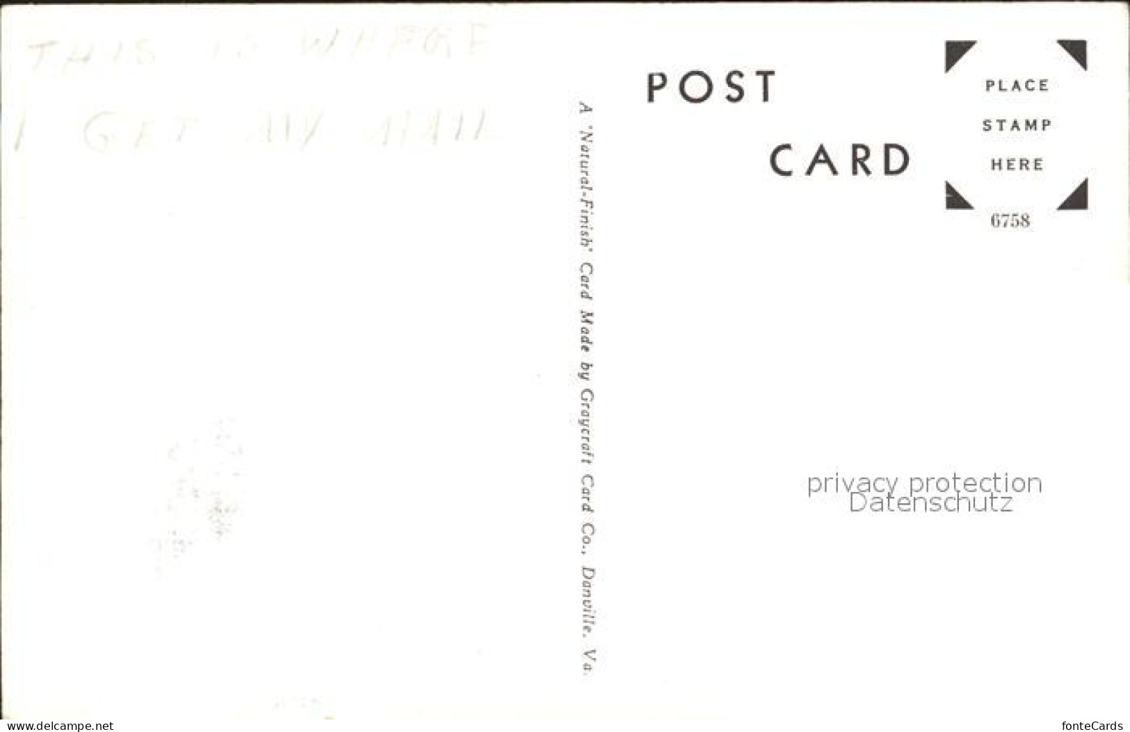 72167237 Reidsville_North_Carolina United States Post Office - Andere & Zonder Classificatie