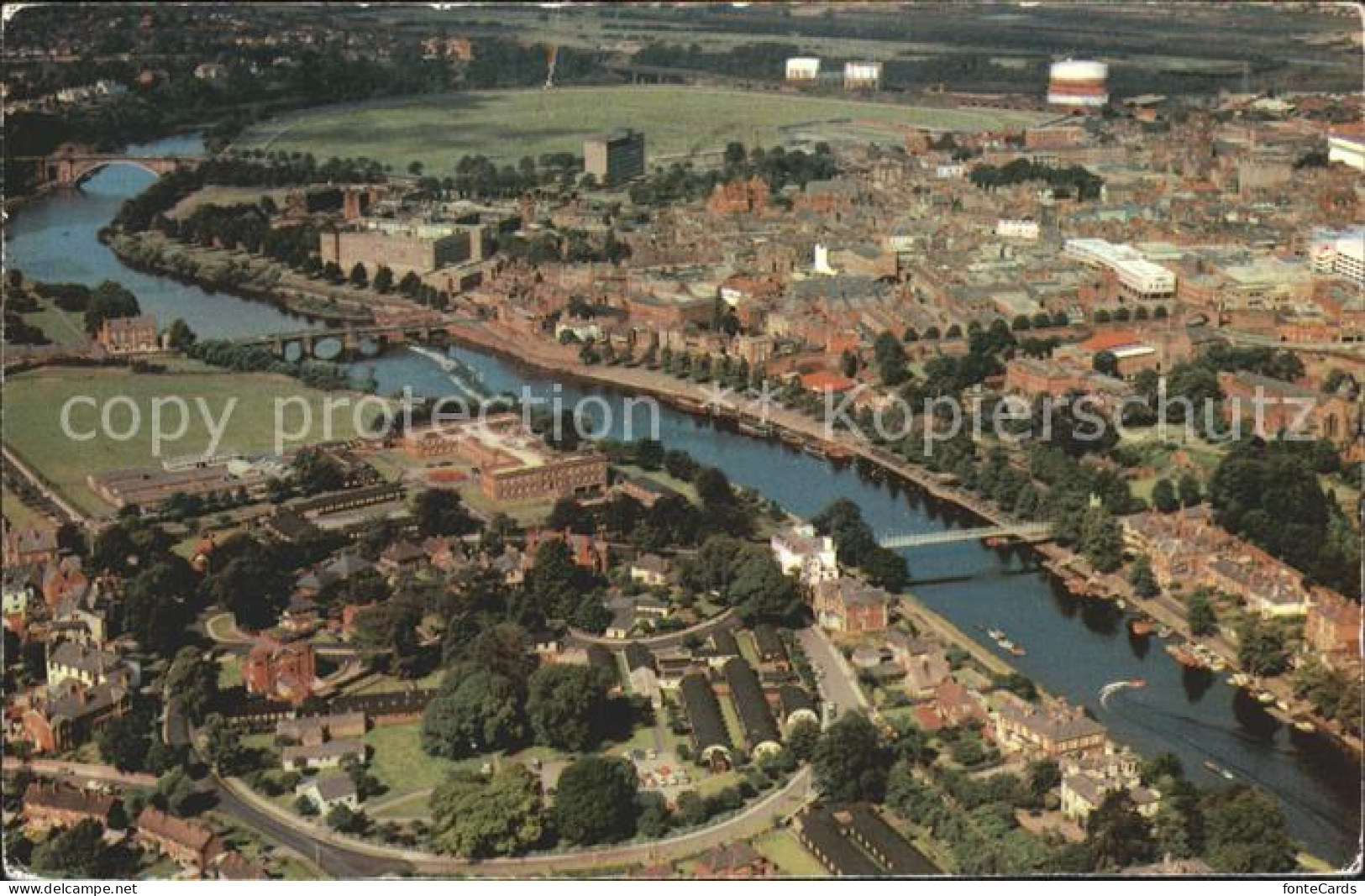 72167187 Chester Cheshire Aerial View Chester - Other & Unclassified