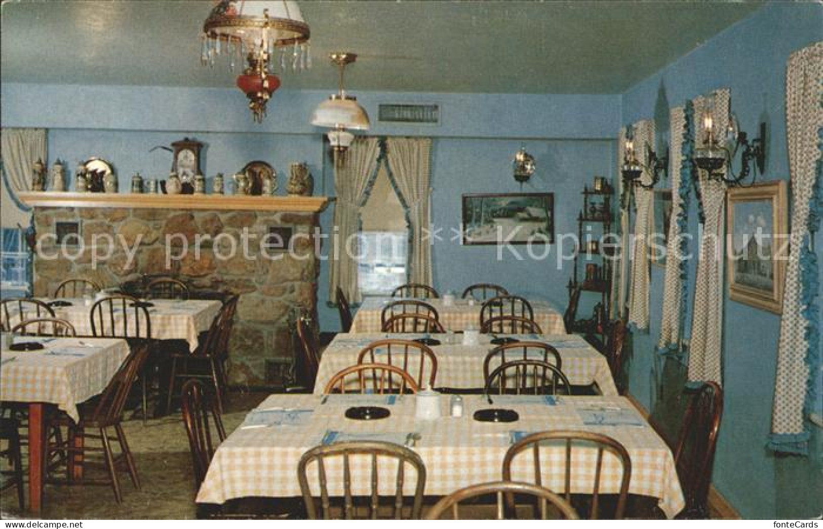 72167181 Amana Blue Room Ox Yoke Inn Restaurant - Otros & Sin Clasificación