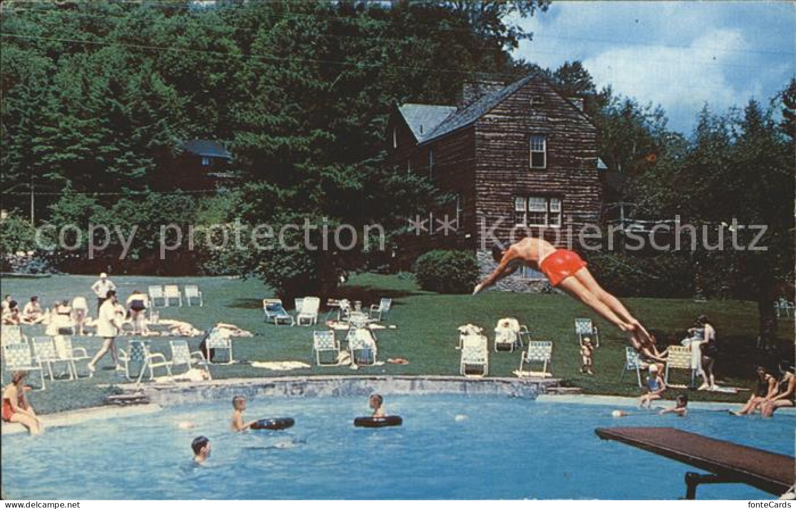 72161839 Champion Pennsylvania Seven Springs Resort Swimming Pool Champion Penns - Autres & Non Classés