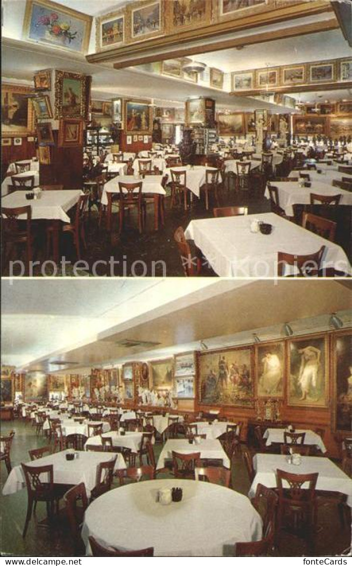 72161835 Baltimore_Maryland Haussners Restaurant Interior Views Paintings - Andere & Zonder Classificatie