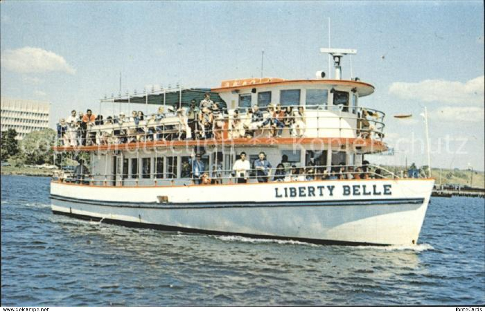 72161814 New_Haven_Connecticut The Liberty Belle Riverboat - Andere & Zonder Classificatie