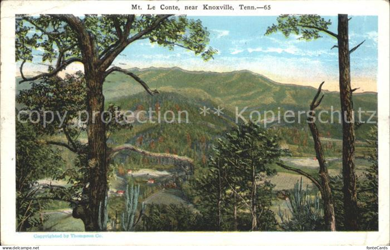 72161425 Knoxville_Tennessee Mount Le Conte - Other & Unclassified