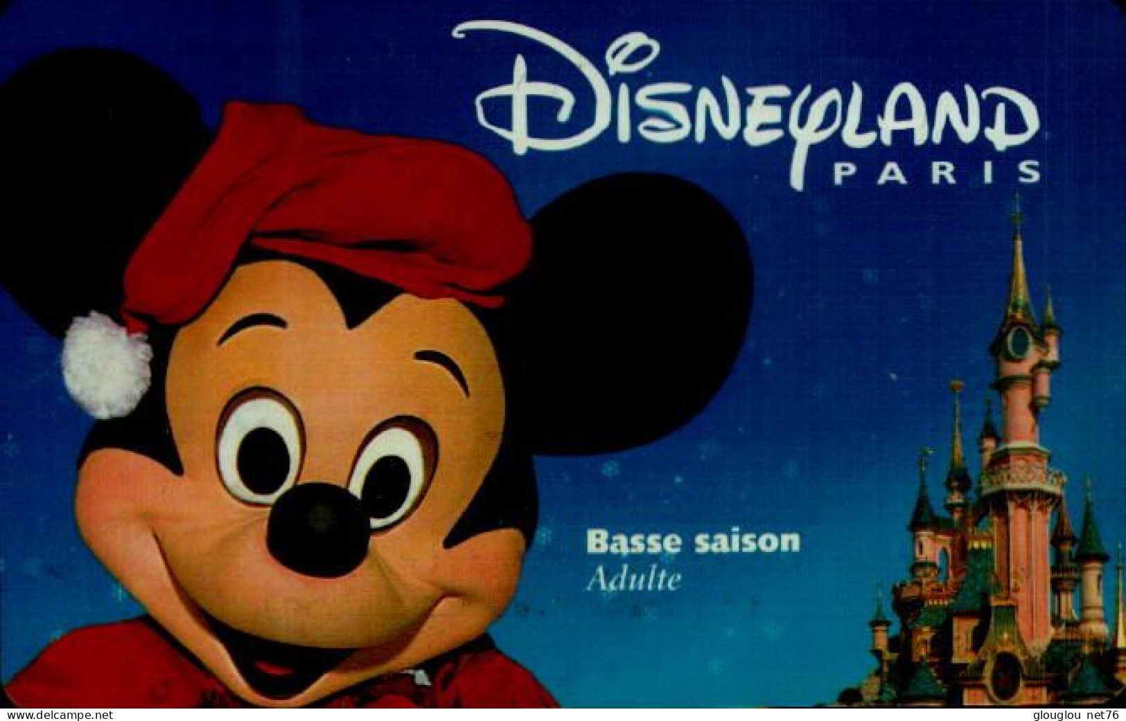 PASSEPORT DISNEY...ADULTE  BASSE SAISON - Toegangsticket Disney