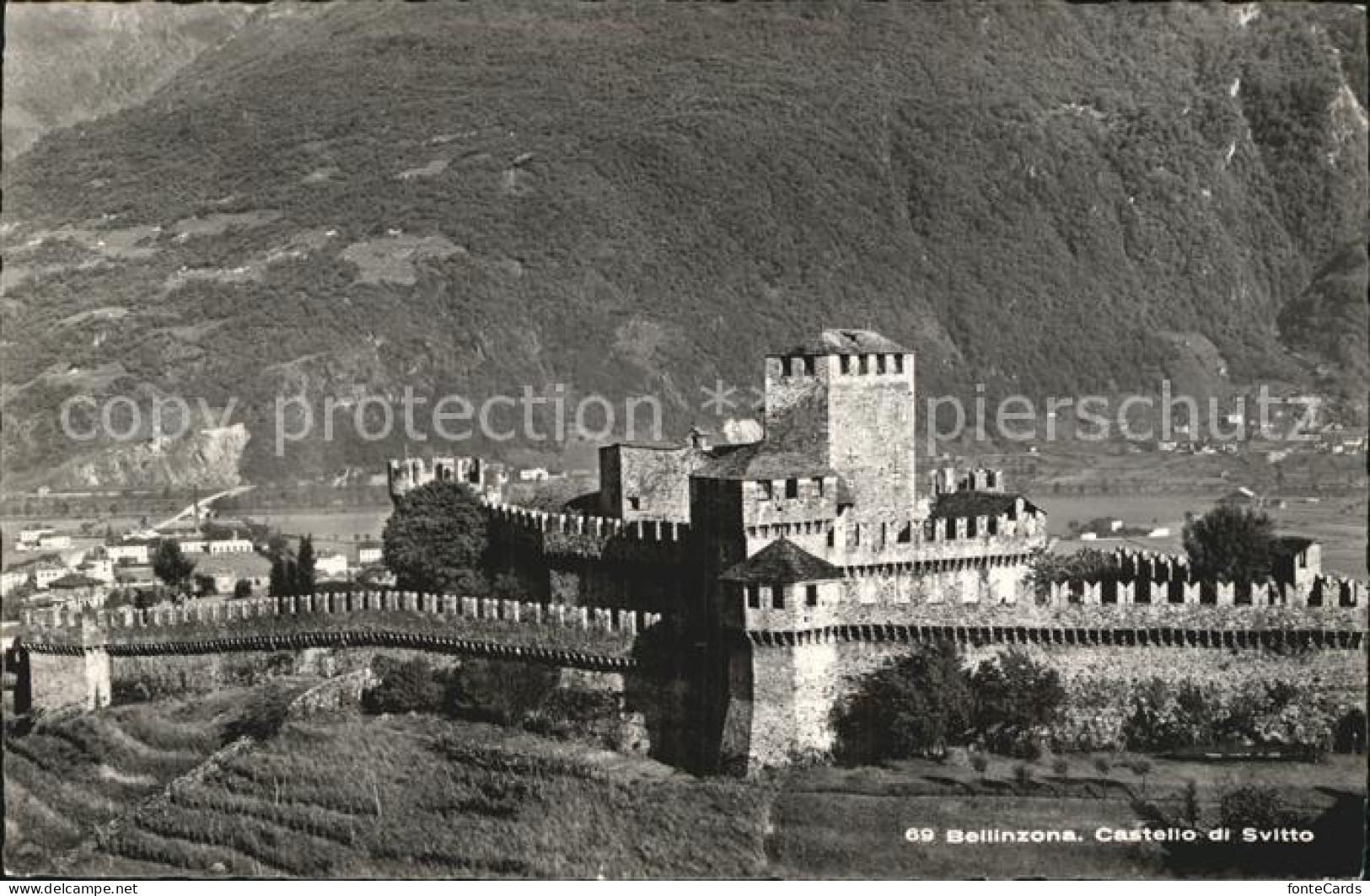 12471208 Bellinzona Castello Di Svitto Bellinzona - Andere & Zonder Classificatie