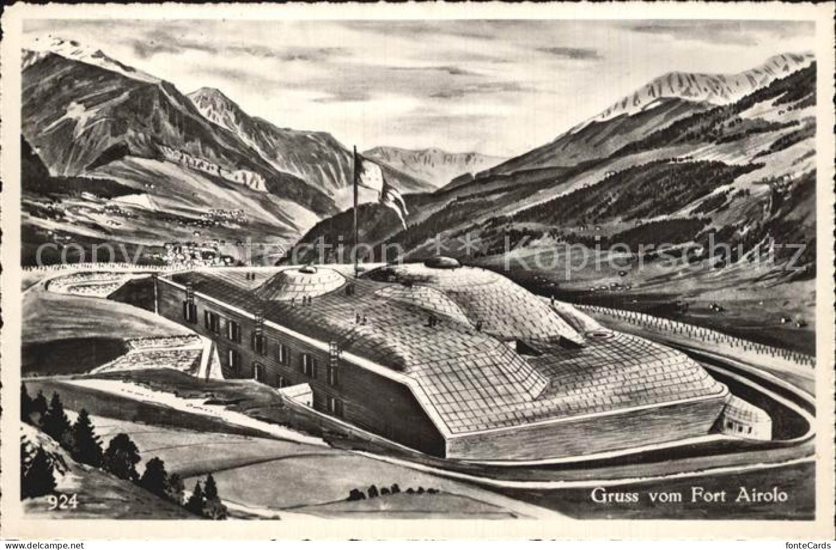 12471192 Airolo Fort Airolo - Andere & Zonder Classificatie