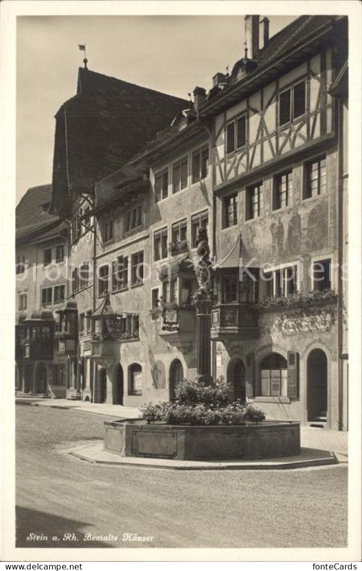 12471183 Stein Rhein Bemalte Haeuser Stein Am Rhein - Sonstige & Ohne Zuordnung