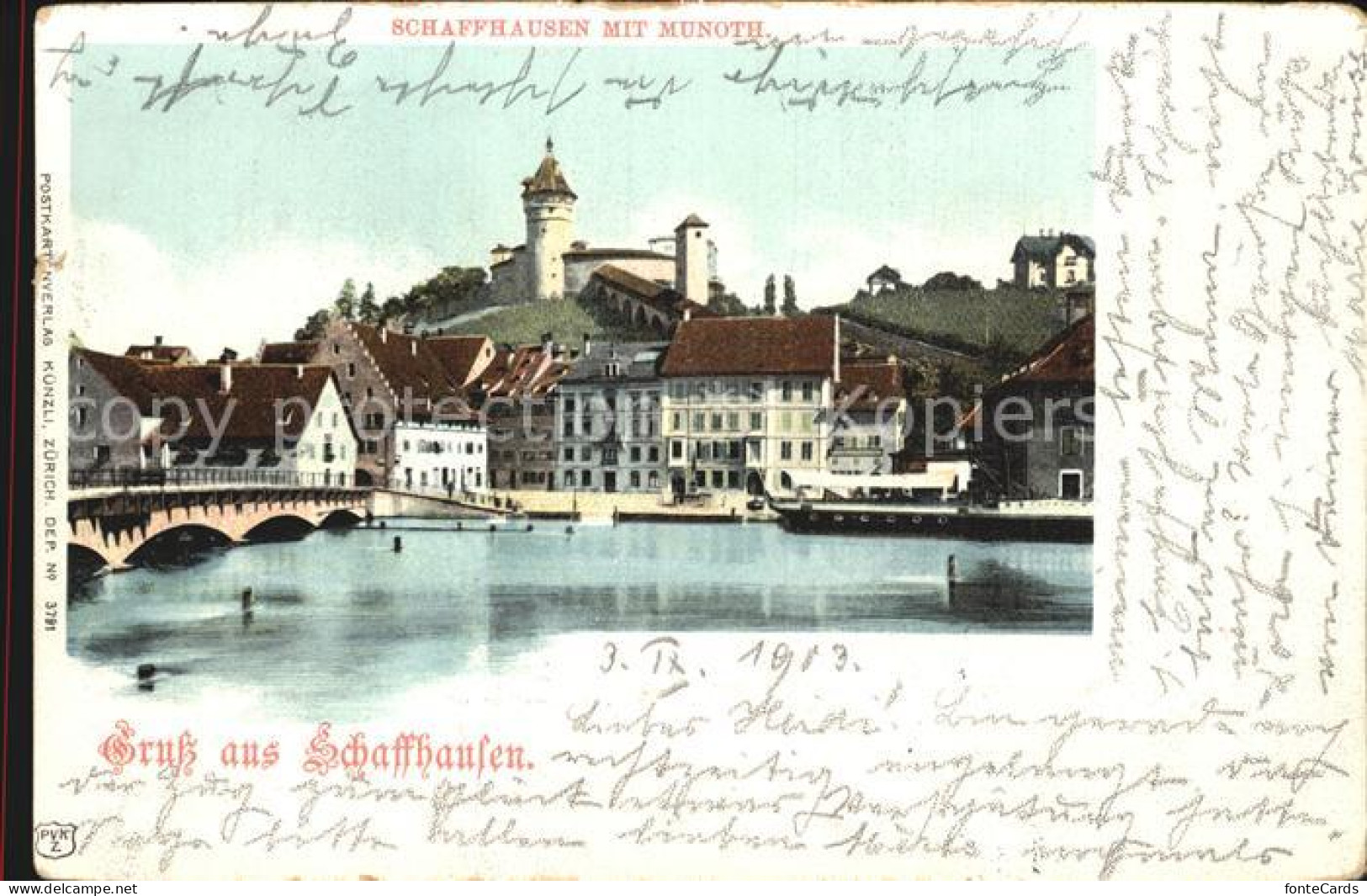 12471163 Schaffhausen Kanton Munoth Schaffhausen - Other & Unclassified