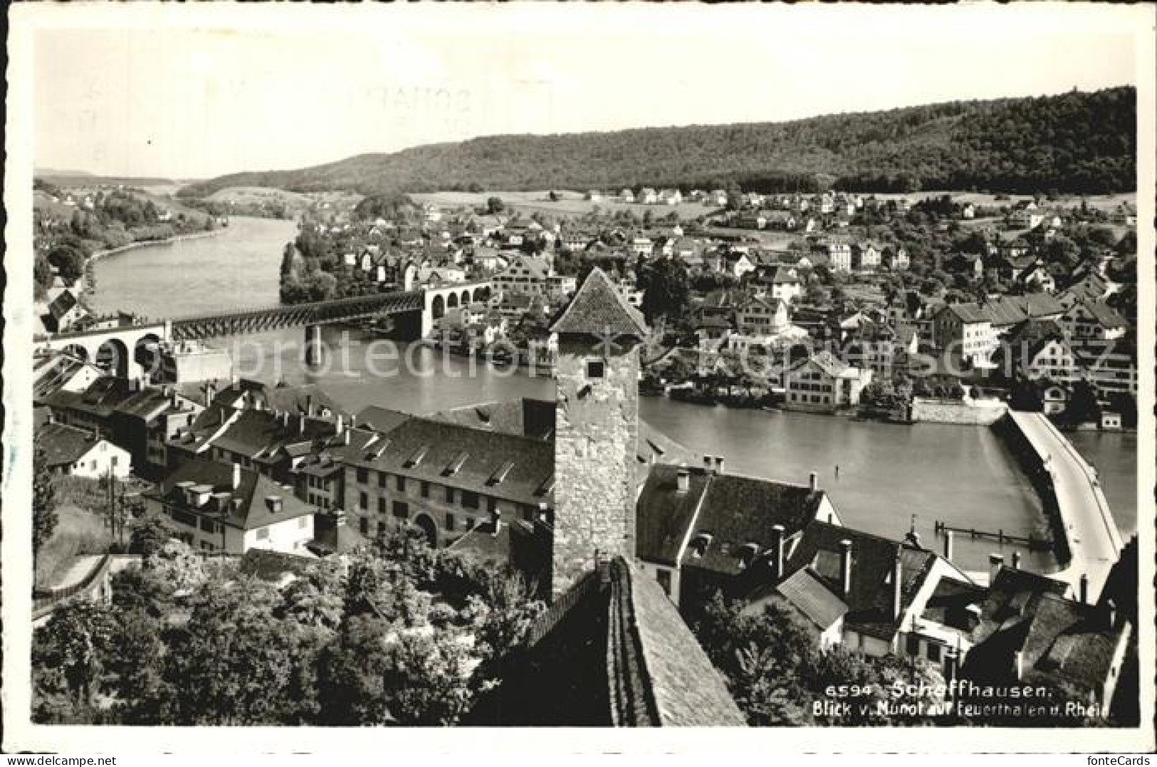 12471151 Schaffhausen Kanton Stadtansicht Schaffhausen - Autres & Non Classés