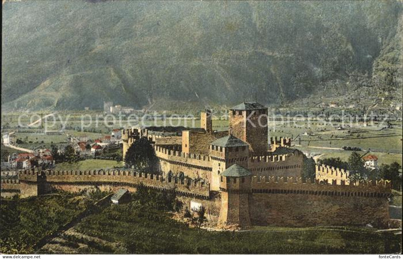 12471132 Bellinzona Castello Di Svitto Bellinzona - Andere & Zonder Classificatie