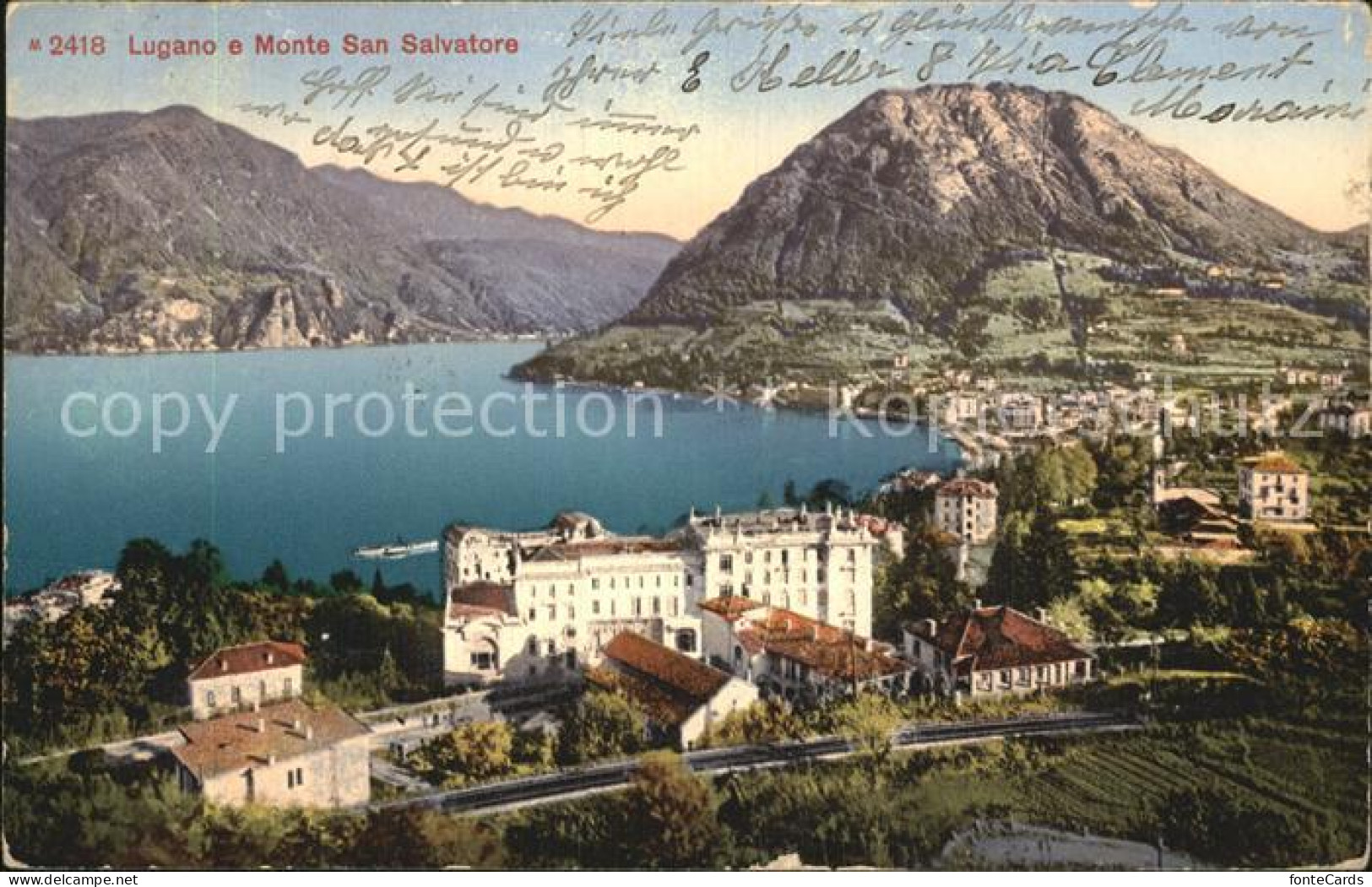 12471100 Lugano TI Monte San Salvatore Lugano - Andere & Zonder Classificatie