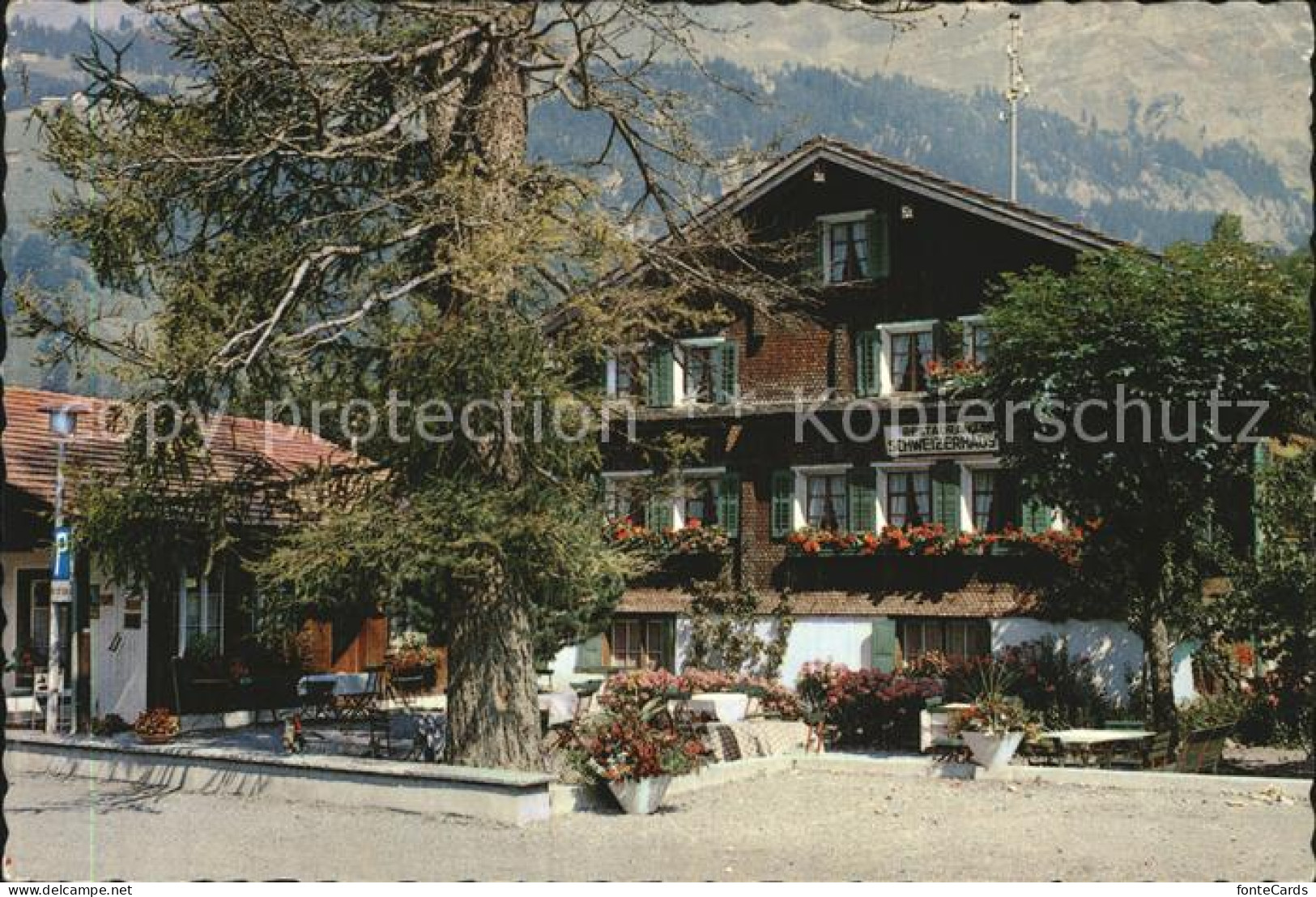 12469580 Engelberg OW Pension Restaurant Schweizerhaus Engelberg - Andere & Zonder Classificatie