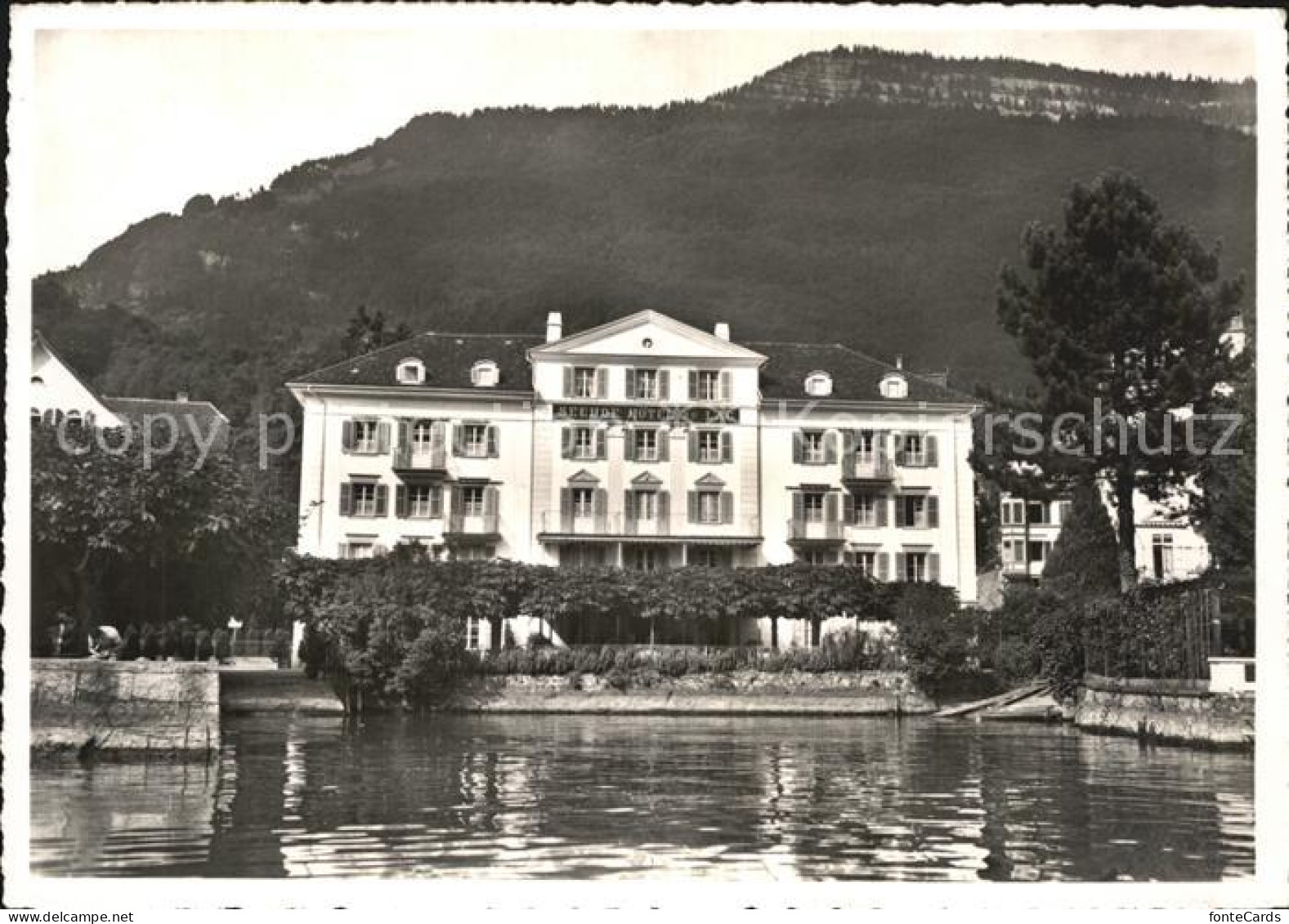 12468480 Weggis Vierwaldstaettersee Hotel Du Lac Weggis - Autres & Non Classés