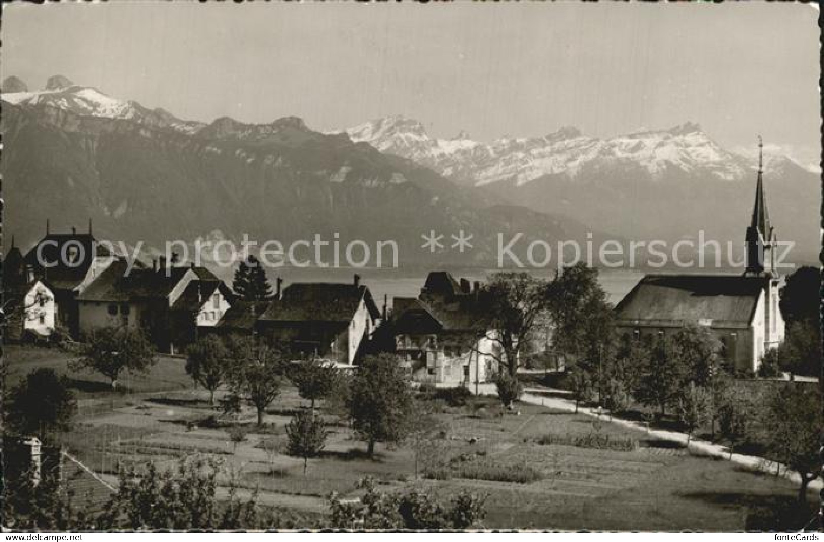 12467902 Chexbres Blick In Die Alpen Chexbres - Other & Unclassified