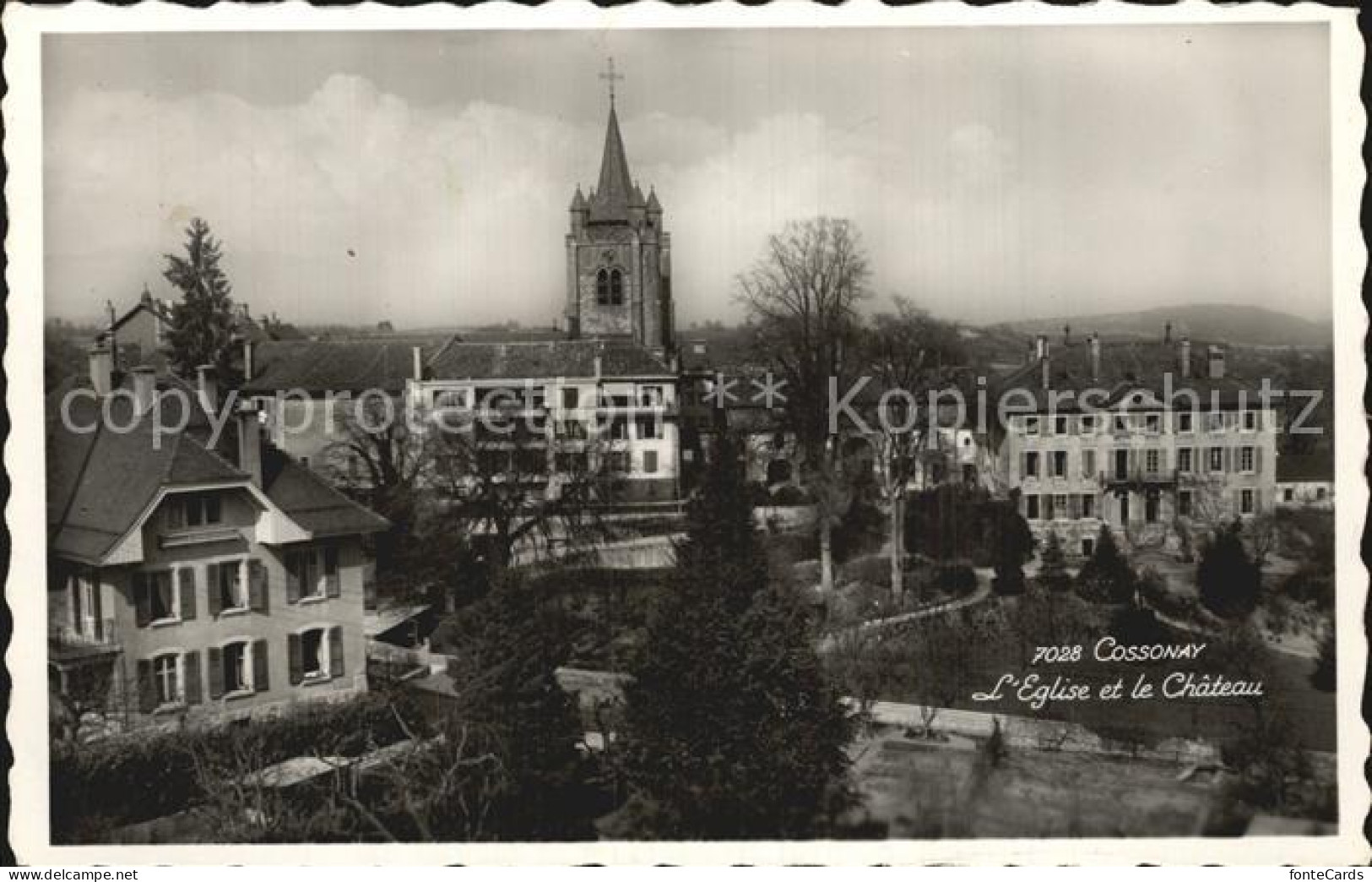 12467891 Cossonay-Ville Kirche Schloss Cossonay-Ville - Other & Unclassified