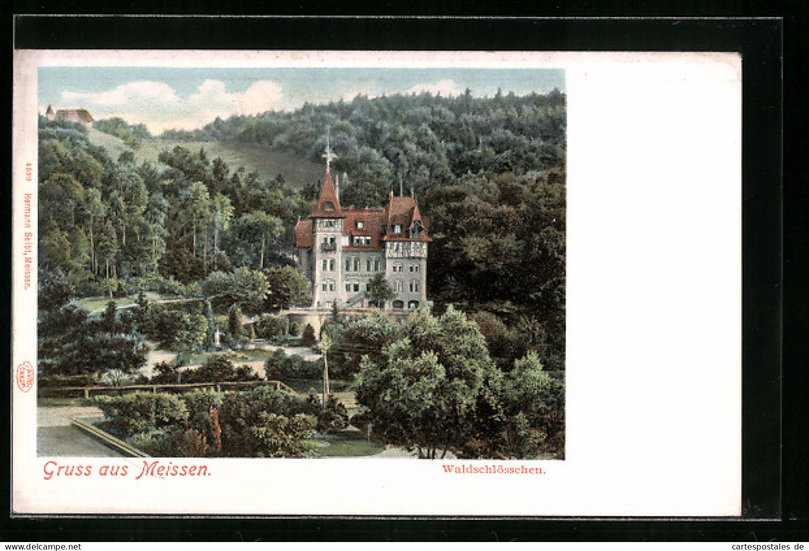 AK Meissen, Totalansicht Des Waldschlösschen  - Meissen