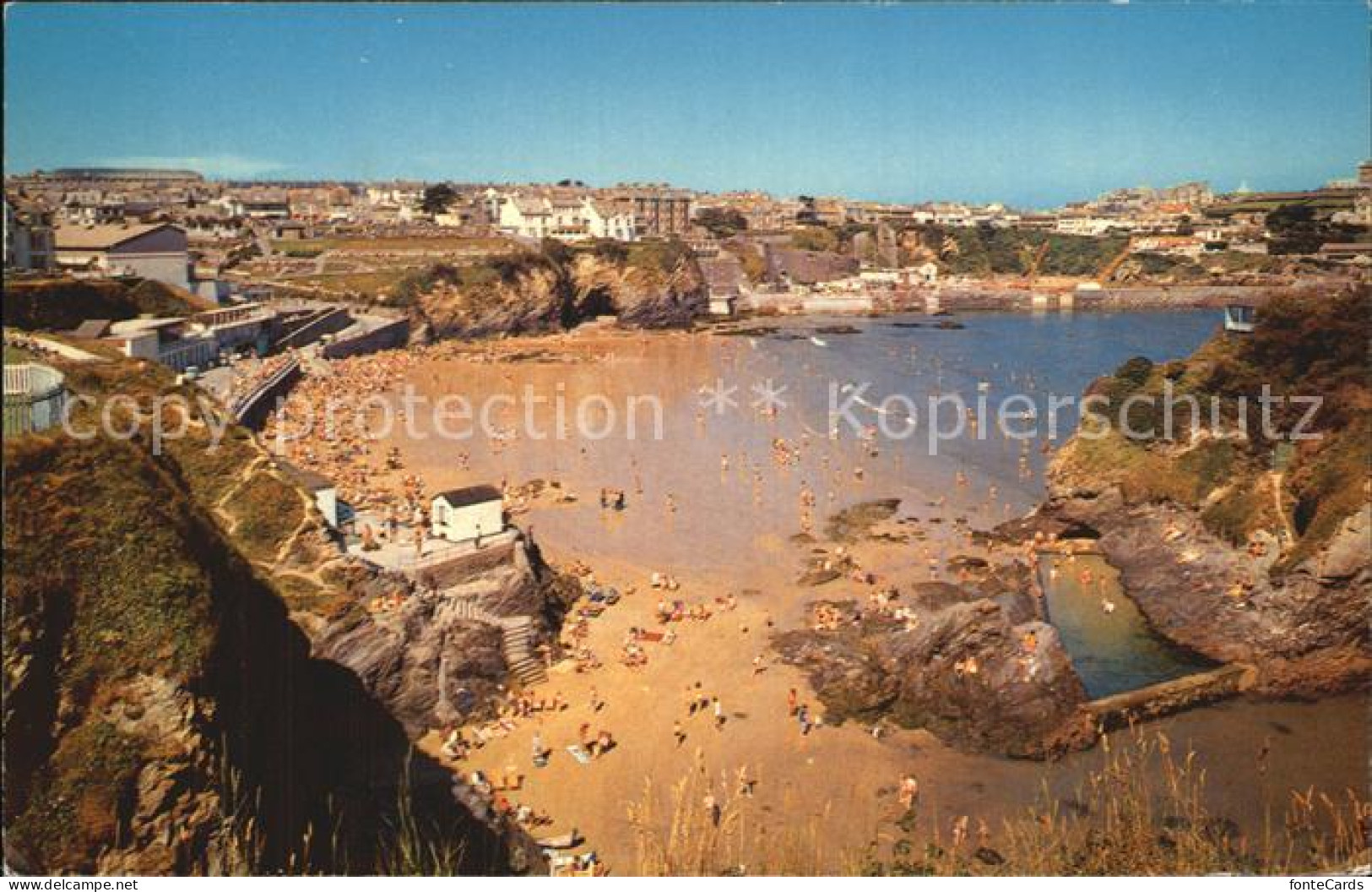 12467754 Newquay Towan Beach And The Island Newquay - Altri & Non Classificati