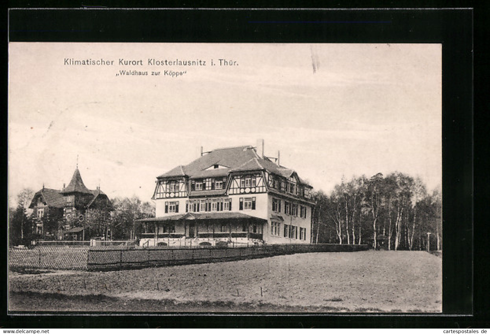 AK Klosterlausnitz I. Thür., Waldhaus Zur Köppe  - Bad Klosterlausnitz