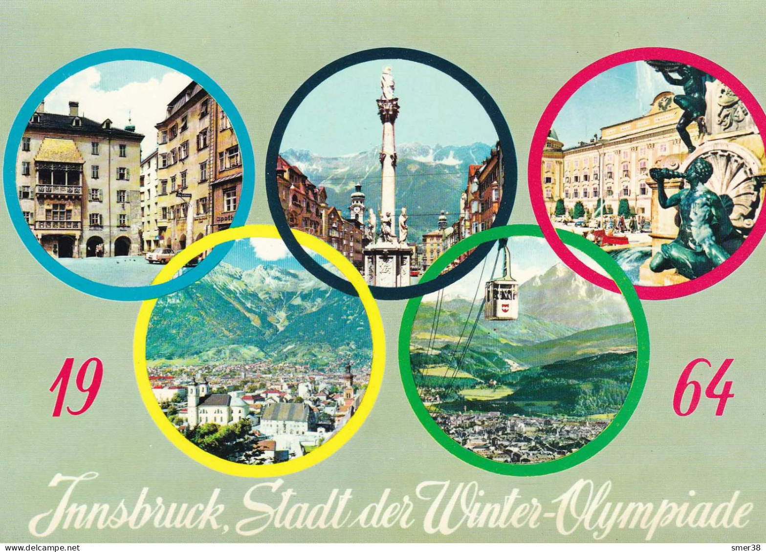 Autriche - 1964 Winter Olympics Innsbruck Olympiade Jeux Olympiques - Jeux Olympiques