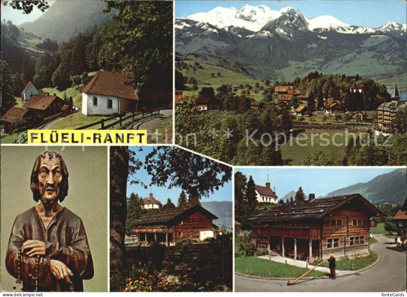 12467030 Flueeli-Ranft Bruder Klaus Wohn Und Geburtshaus Panorama Flueeli-Ranft - Altri & Non Classificati