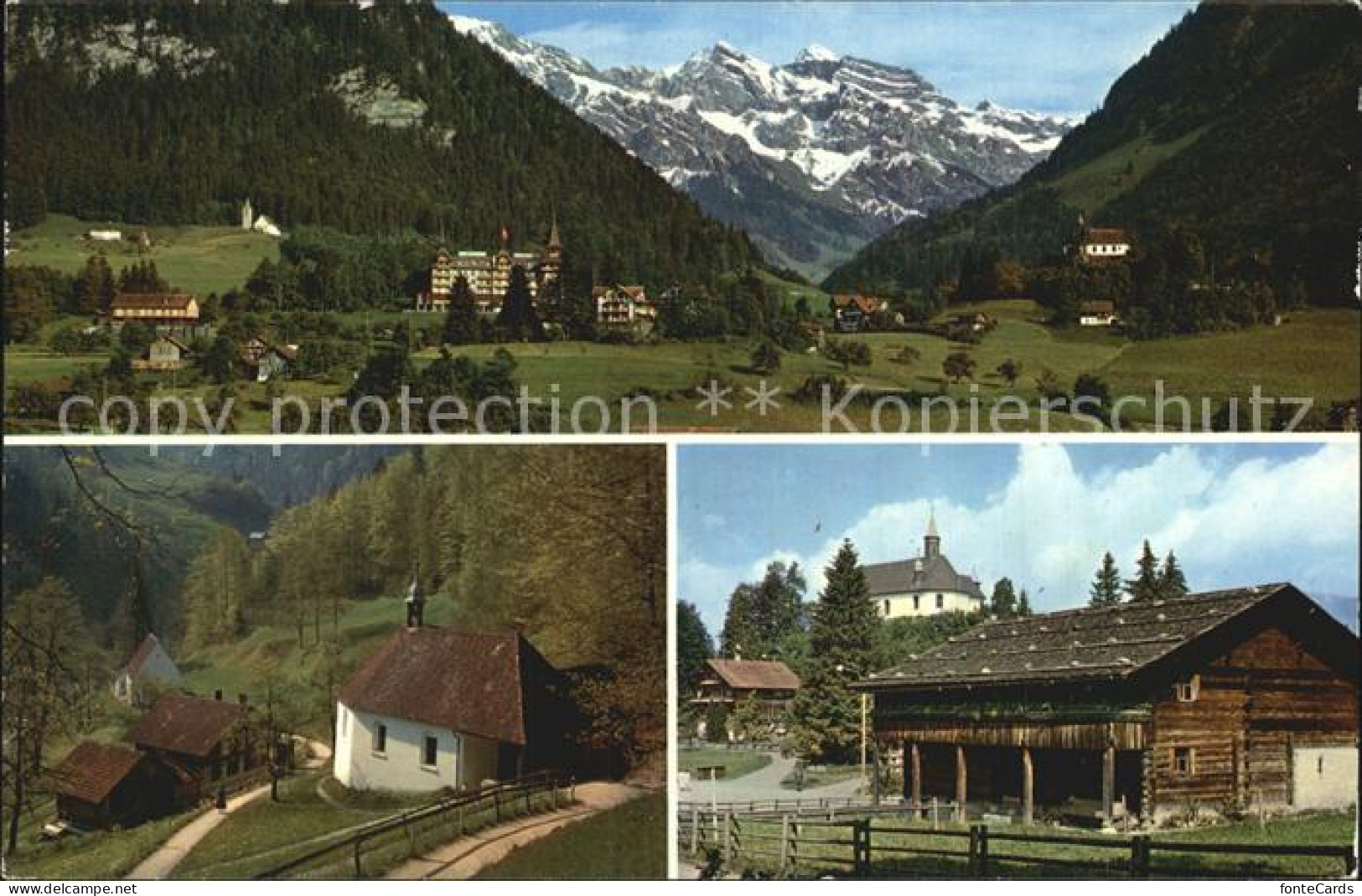 12465934 Flueeli-Ranft Mit Widderfeld Nuenalphorn Und Hutstock Ranft Einsiedelei - Sonstige & Ohne Zuordnung