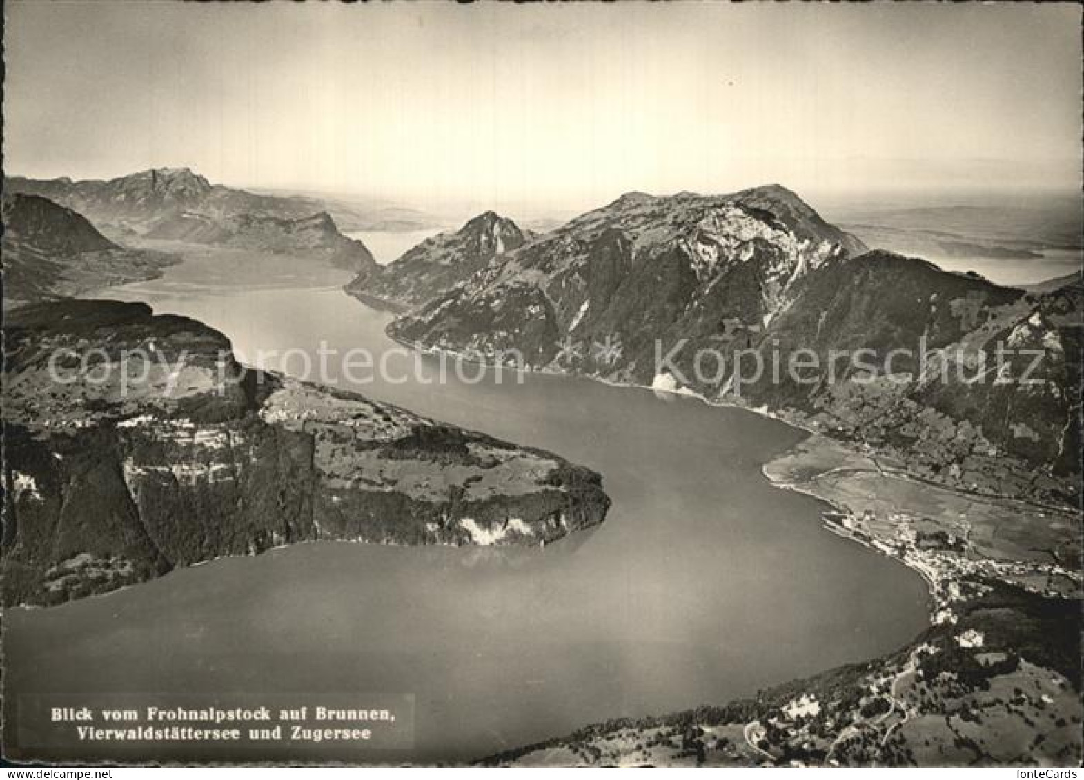 12465352 Frohnalpstock SZ Brunnen Vierwaldstaettersee Zugersee Frohnalpstock SZ - Sonstige & Ohne Zuordnung