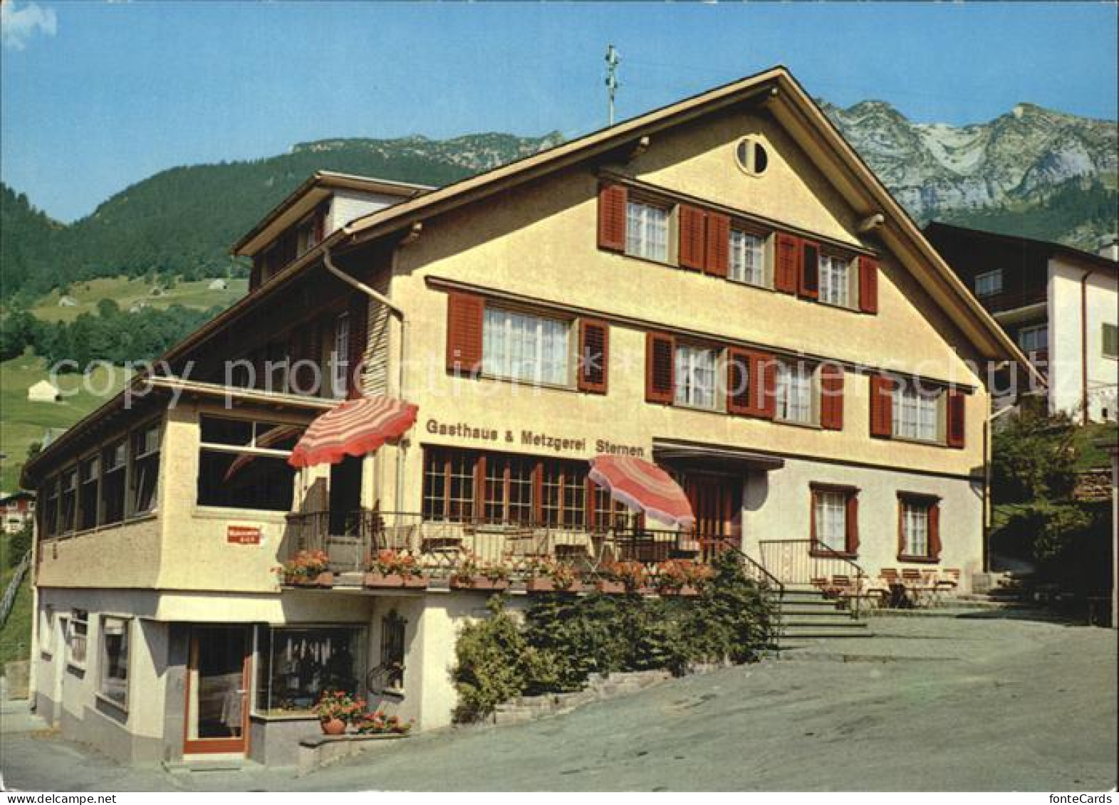 12465080 Amden SG Gasthaus Metzgerei Sternen Betlis - Sonstige & Ohne Zuordnung