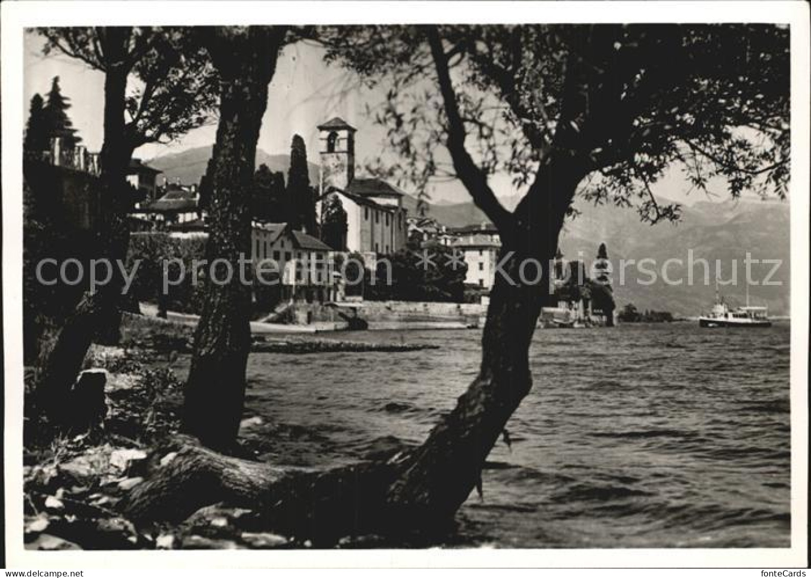 12464738 Brissago TI Lago Maggiore Kirche Brissago - Sonstige & Ohne Zuordnung