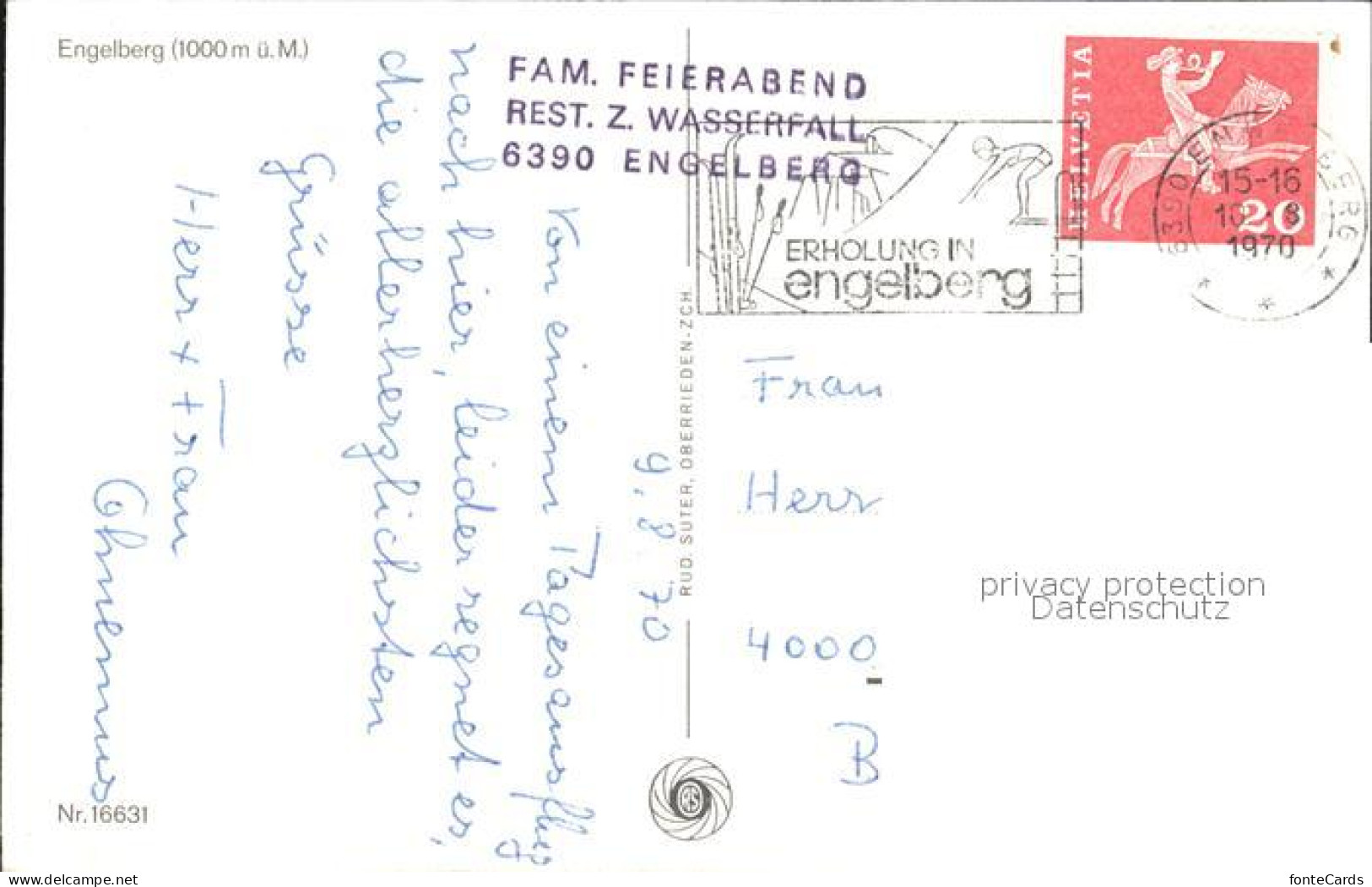 12462608 Engelberg OW  Engelberg - Andere & Zonder Classificatie