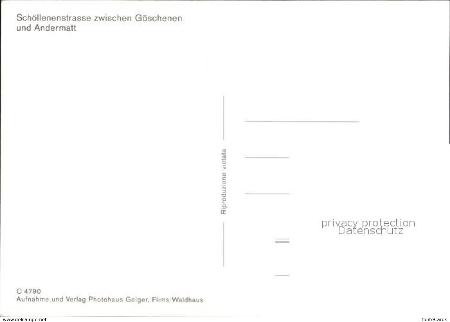 12461093 Schoellenen Bergstrasse Zwischen Goeschenen Und Andermatt Goeschenen - Andere & Zonder Classificatie