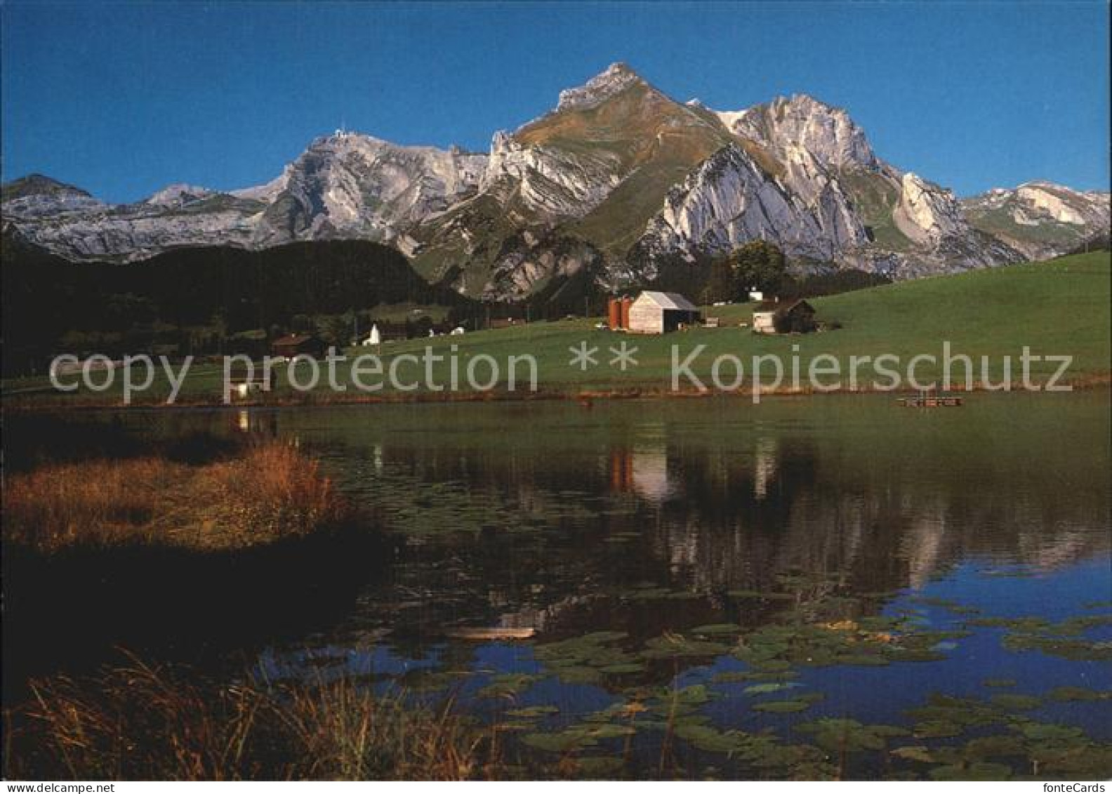 12461090 Schwendisee Mit Saentis Und Wildhauser Schafberg Schwendisee - Autres & Non Classés