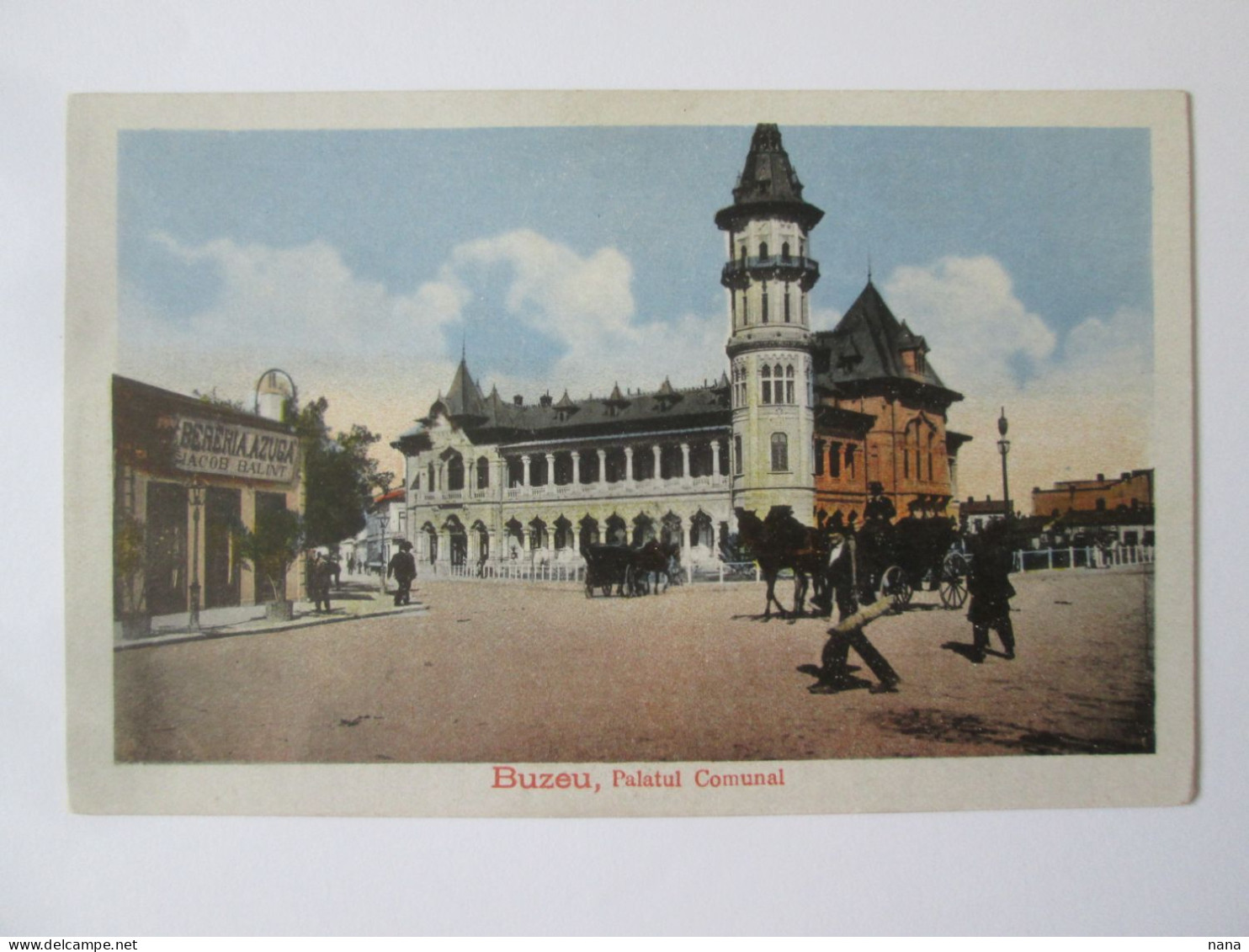 Romania-Buzău:Brasseria Azuga Carte Postale Vers 1915/Azuga Brewery Unused Postcard About 1915 - Roemenië