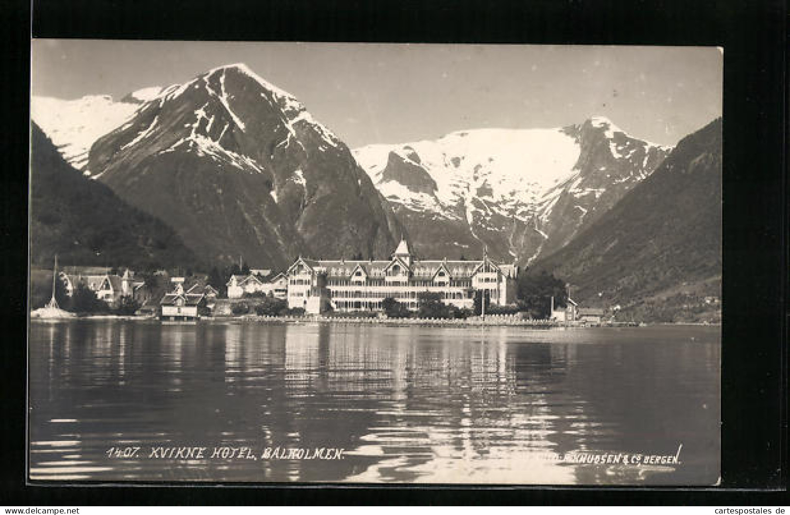 AK Balholmen, Kvikne Hotel  - Norvège