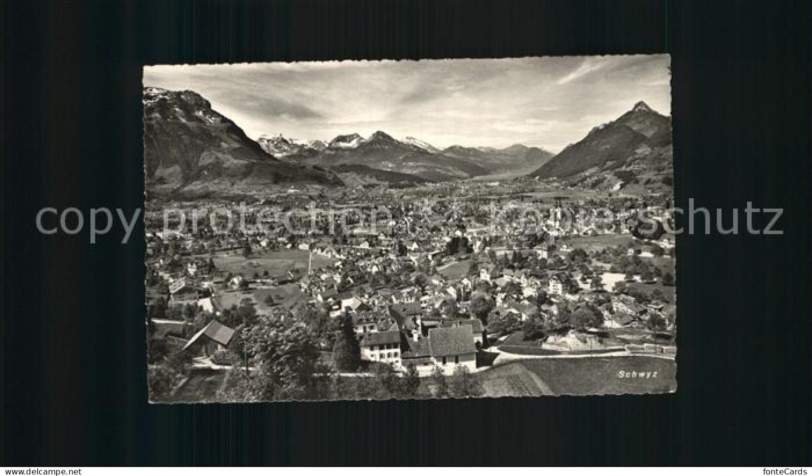 12459538 Schwyz Panorama Schwyz - Andere & Zonder Classificatie