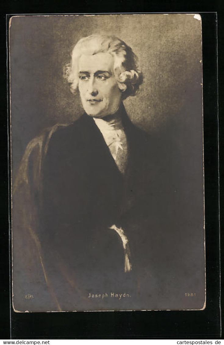 AK Portrait Von Joseph Haydn, Komponist  - Artiesten