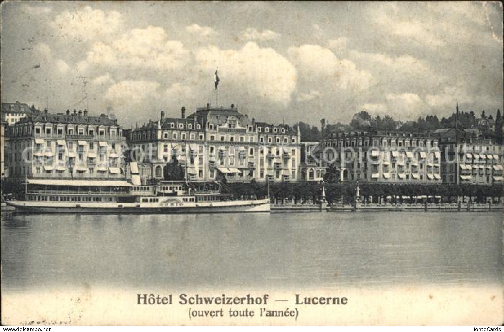 12459450 Luzern LU Hotel Schweizerhof Luzern - Autres & Non Classés