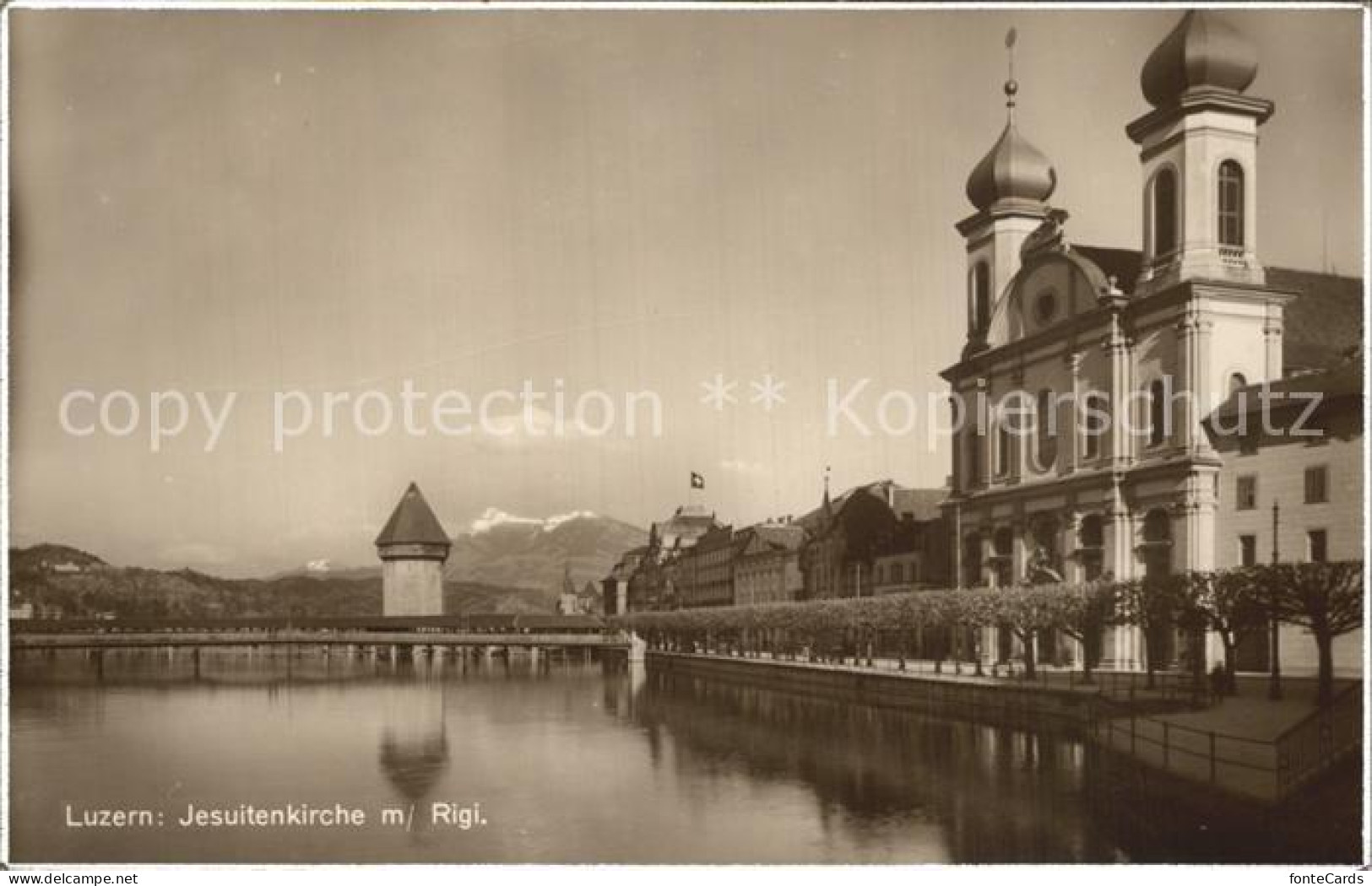 12459433 Luzern LU Jesuitenkirche Rigi Luzern - Andere & Zonder Classificatie