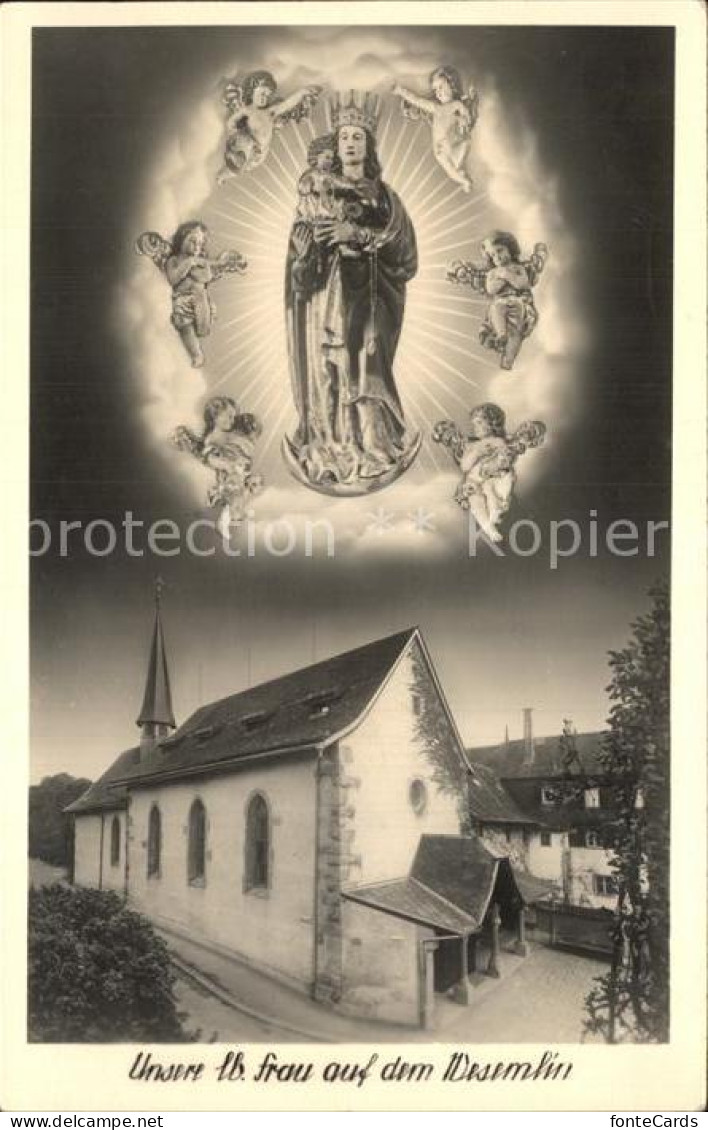 12459428 Luzern LU Wallfahrtskirche Gnadenbild Unsere Liebe Frau Wesemlin Luzern - Autres & Non Classés