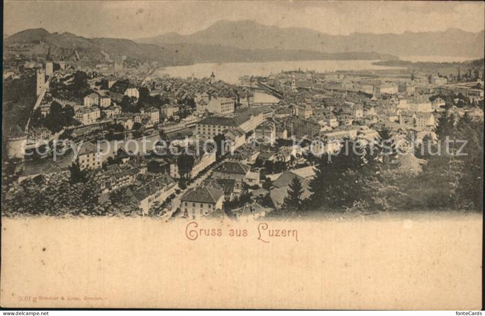 12459383 Luzern LU Panorama Luzern - Other & Unclassified